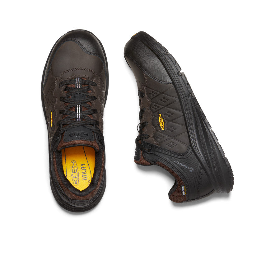 Coffee Black Men Keen Vista Energy+ Waterproof Work Shoes | NSJ3573DB