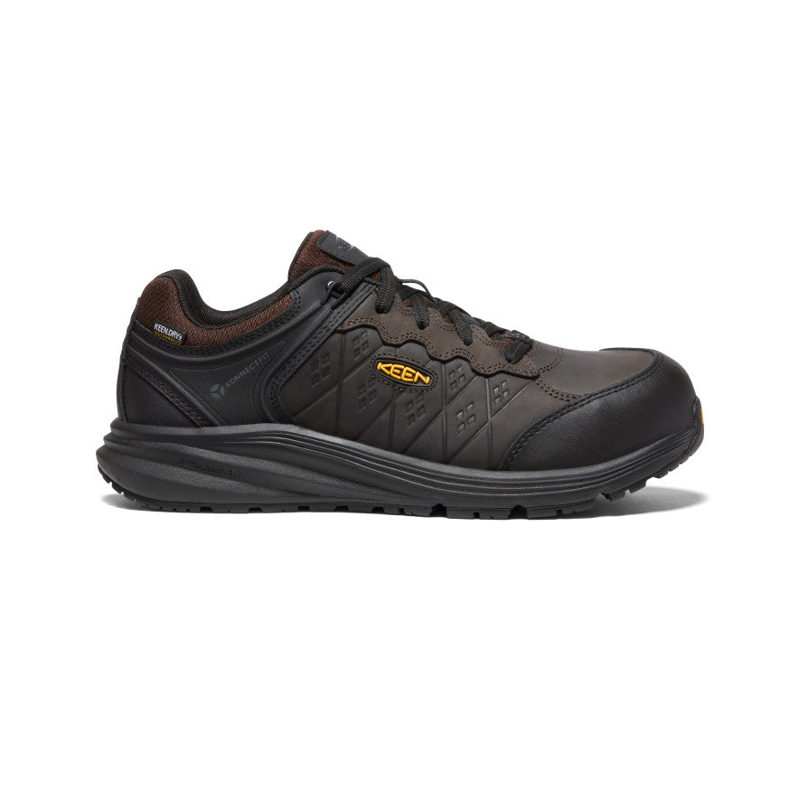 Coffee Black Men Keen Vista Energy+ Waterproof Work Shoes | NSJ3573DB