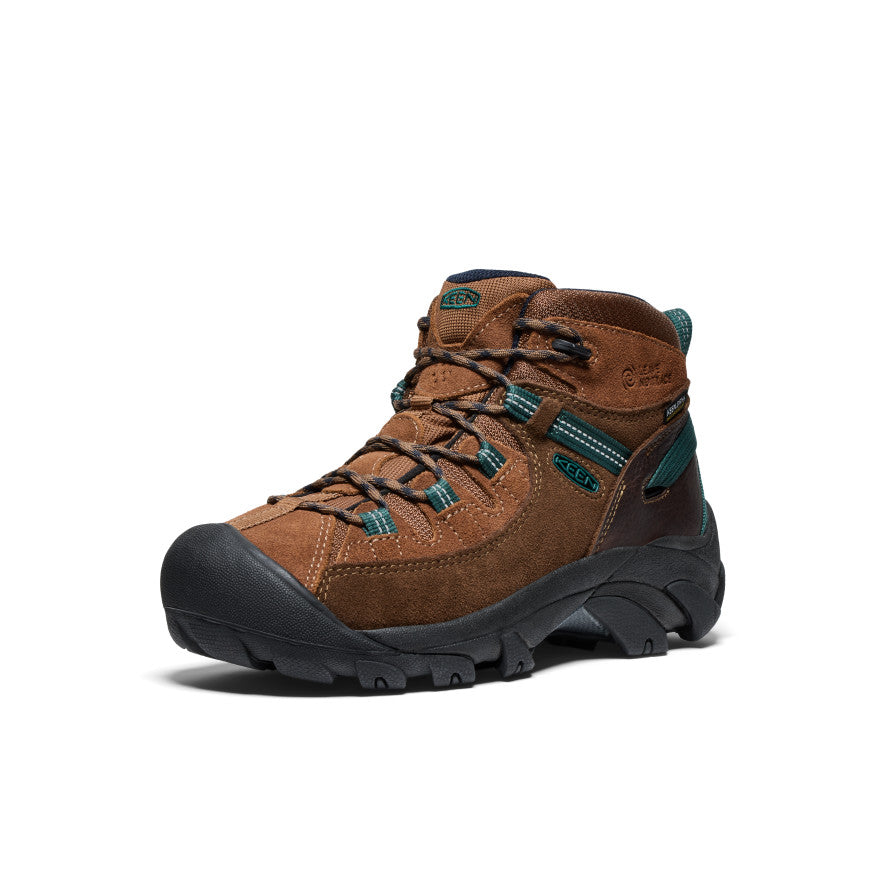 Dark Brown Women Keen Targhee II Waterproof x Leave No Trace Hiking Boots | XPK3232CT