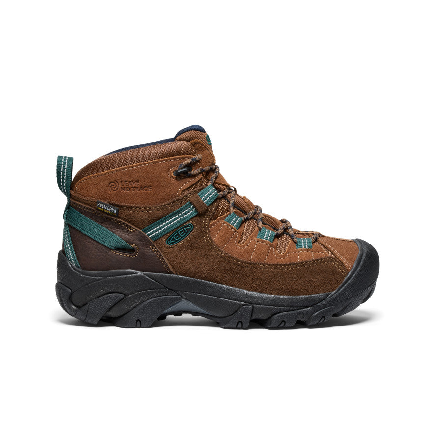 Dark Brown Women Keen Targhee II Waterproof x Leave No Trace Hiking Boots | XPK3232CT