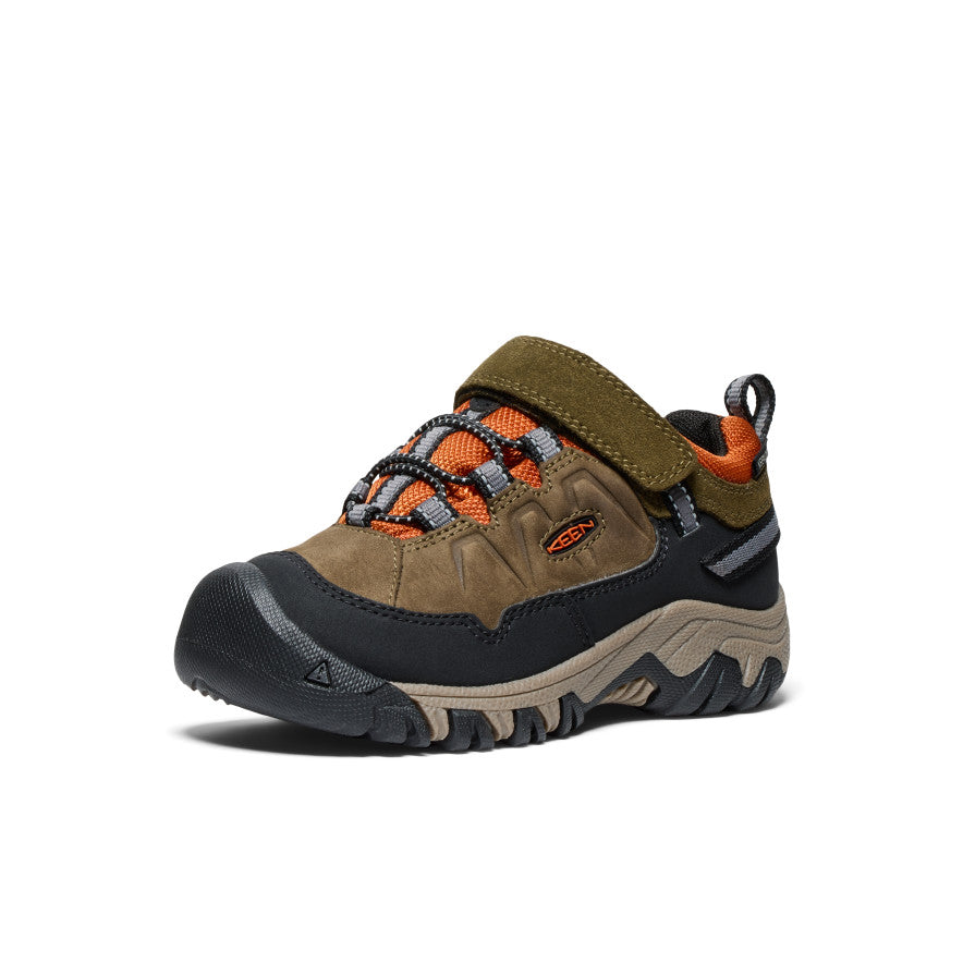 Dark Olive Gold Kids' Keen Targhee IV Waterproof Hiking Shoes | CBA4381ST