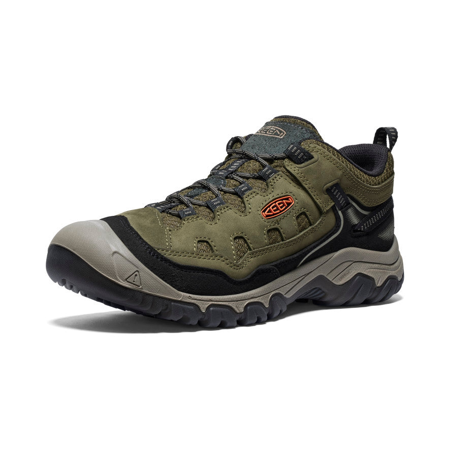 Dark Olive Gold Men Keen Targhee IV Vented Hiking Shoes | KWR7889EN