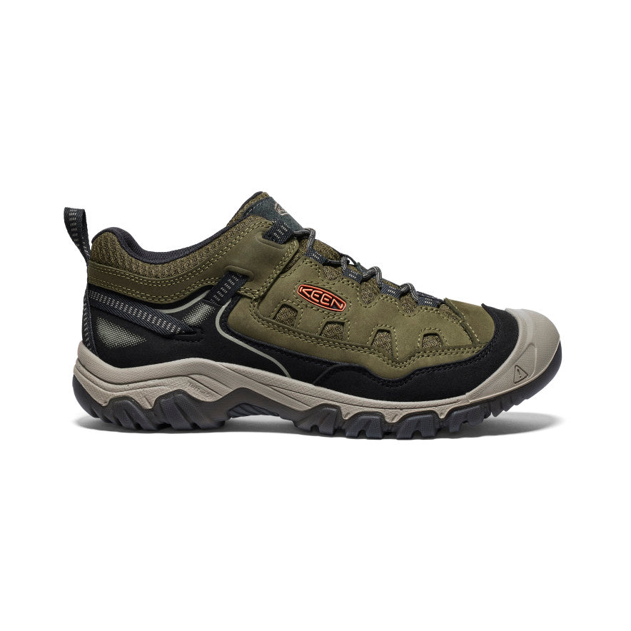 Dark Olive Gold Men Keen Targhee IV Vented Hiking Shoes | KWR7889EN