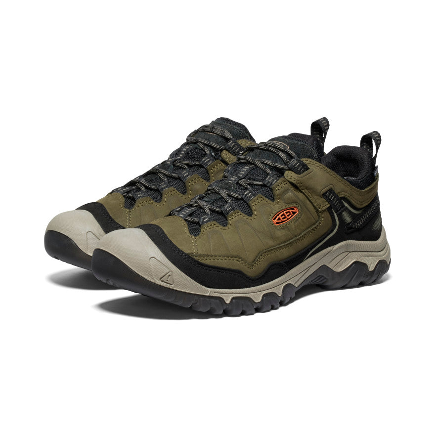 Dark Olive Gold Men Keen Targhee IV Wide Waterproof Hiking Shoes | WAL8033EJ