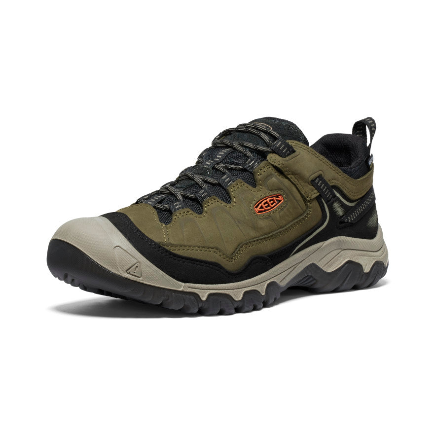 Dark Olive Gold Men Keen Targhee IV Wide Waterproof Hiking Shoes | WAL8033EJ