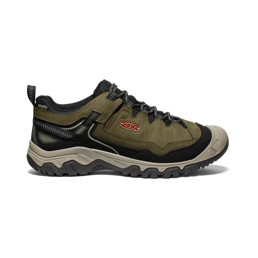 Dark Olive Gold Men Keen Targhee IV Wide Waterproof Hiking Shoes | WAL8033EJ