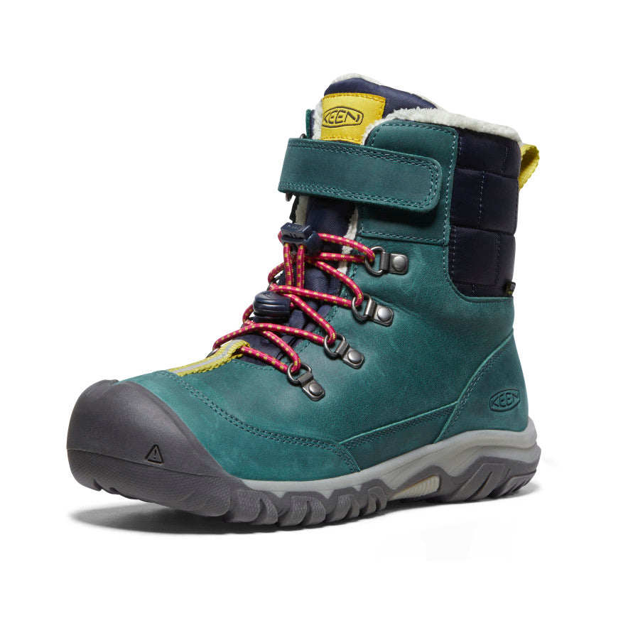 Deep Blue Big Kids' Keen Kanibou Waterproof Winter Snow Boots | QWK2769GI