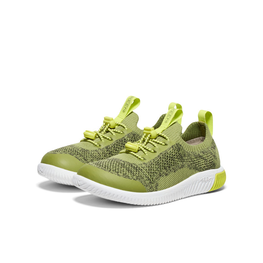 Green Kids' Keen KNX Knit Sneakers | RTH4558MM