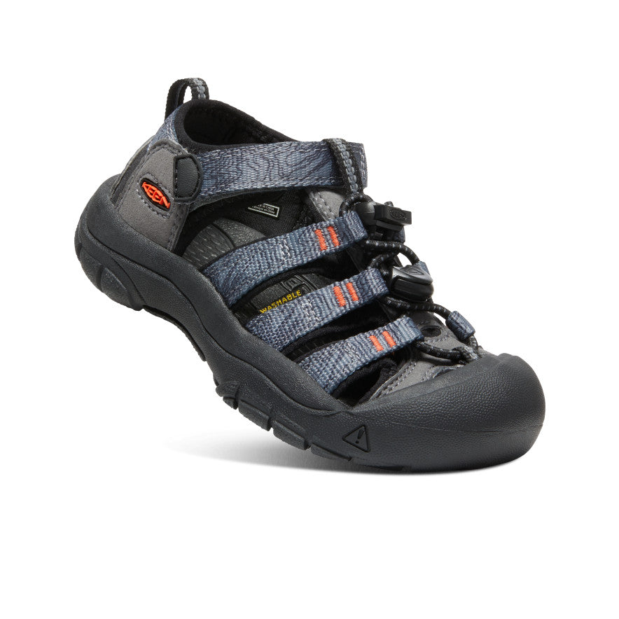 Grey Black Kids' Keen Newport H2 Sandals | UJK7724CS