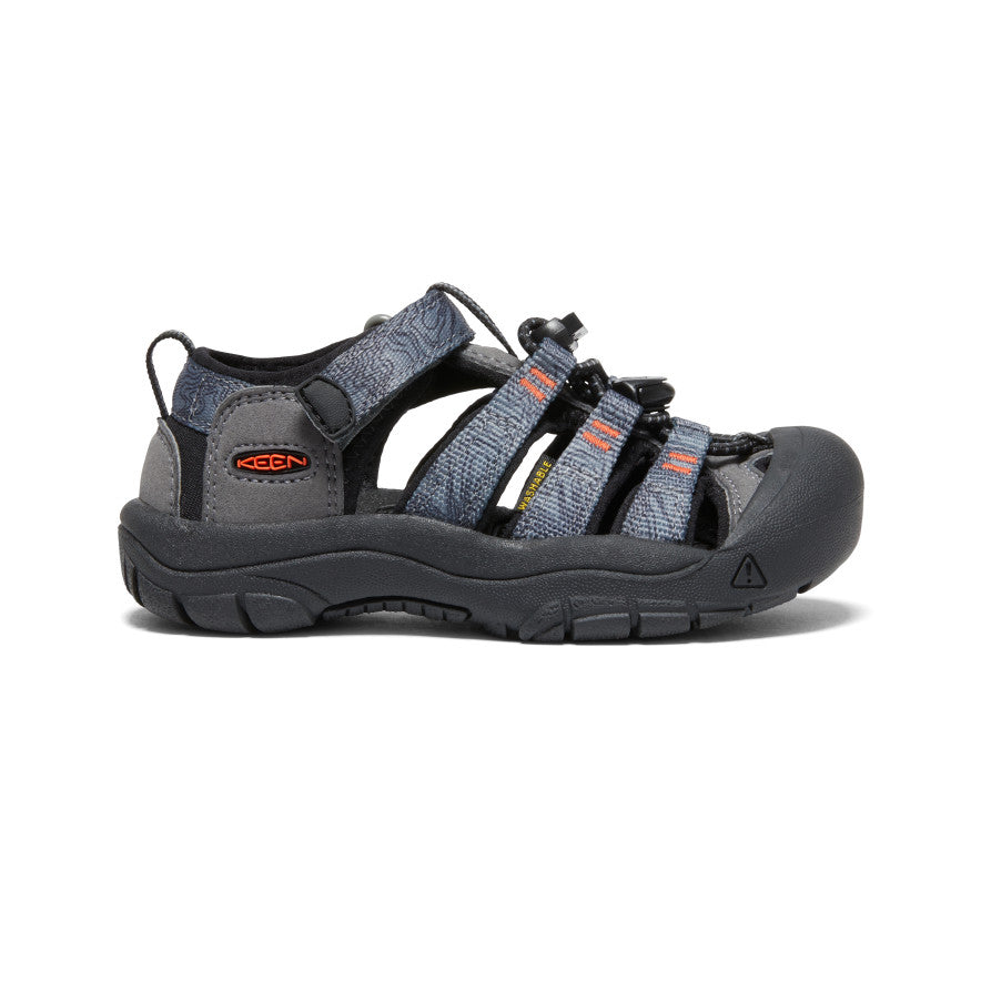 Grey Black Kids\' Keen Newport H2 Sandals | UJK7724CS