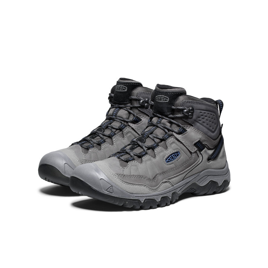 Grey Blue Men Keen Targhee IV Waterproof Hiking Boots | JDC7877JS