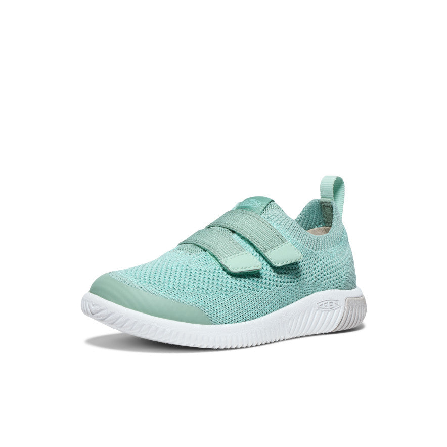 Grey Green Kids' Keen KNX Knit Double Strap Sneakers | RMH1021QO