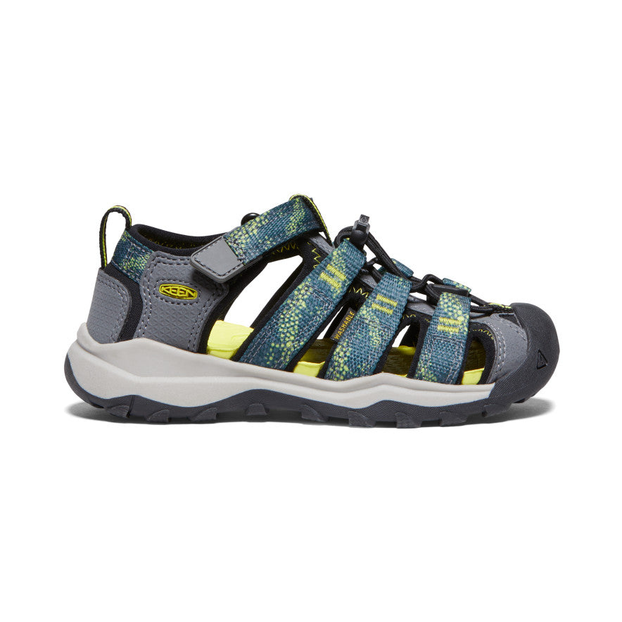 Grey Green Kids\' Keen Newport Neo H2 Sandals | GHR674NU