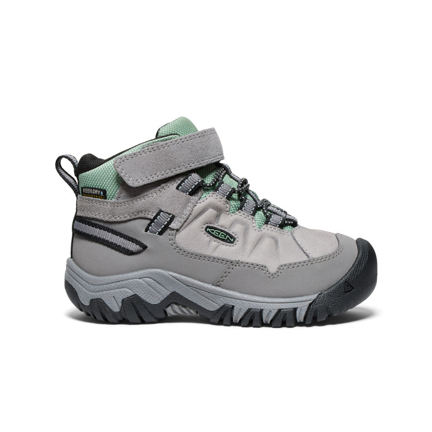 Grey Green Kids\' Keen Targhee IV Waterproof Hiking Boots | PMP8316WG