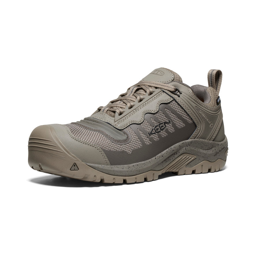 Grey Men Keen Reno Waterproof Work Boots | EVE988KV