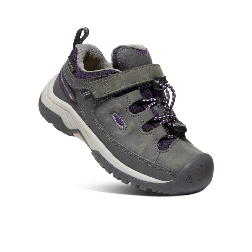 Grey Purple Kids' Keen Targhee Waterproof Work Shoes | LEB3137NV