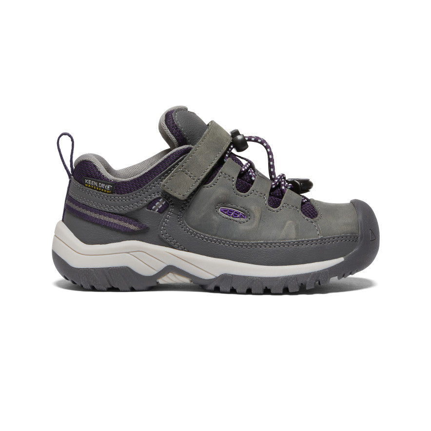 Grey Purple Kids\' Keen Targhee Waterproof Work Shoes | LEB3137NV