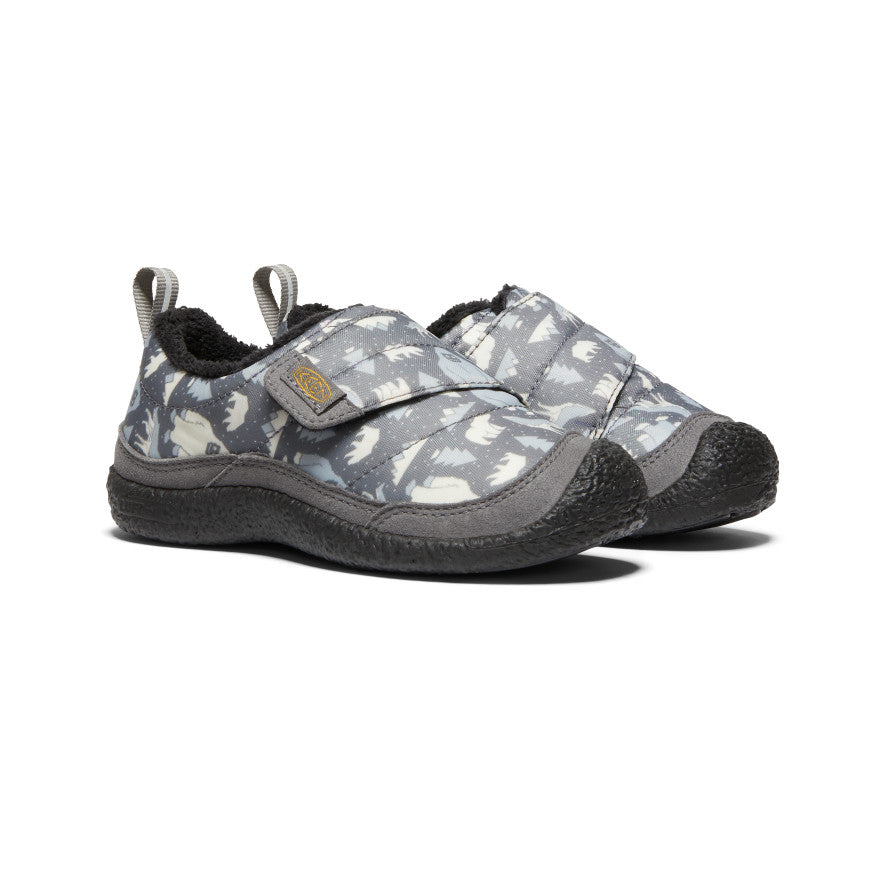 Grey White Kids' Keen Howser Wrap Sneakers | NWF6539TR