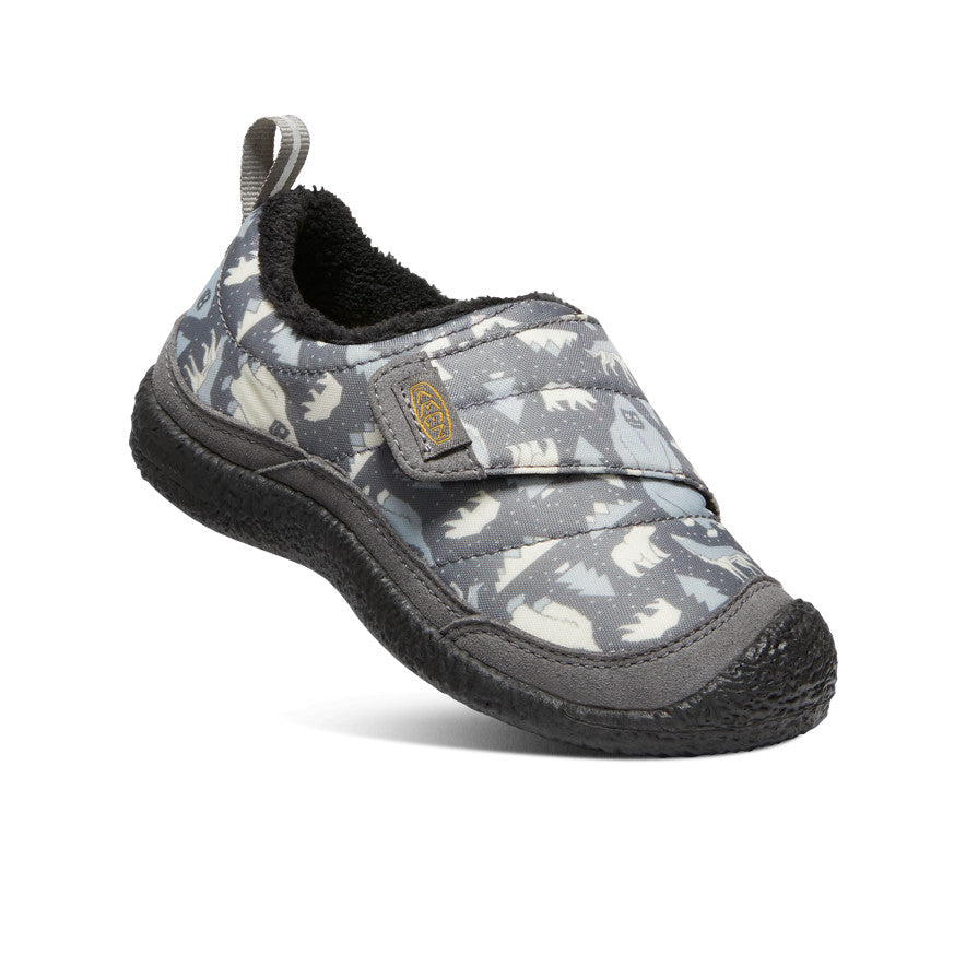 Grey White Kids' Keen Howser Wrap Sneakers | NWF6539TR