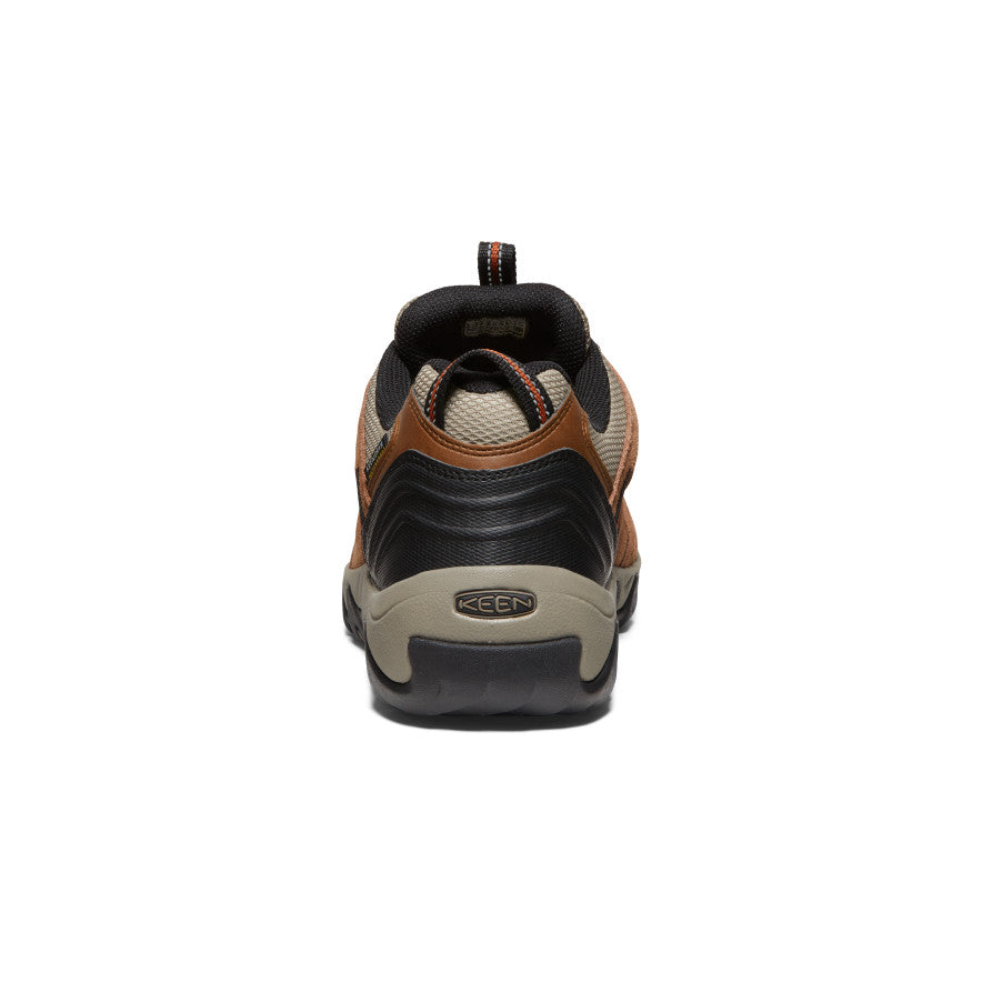 Khaki Orange Men Keen Headout Waterproof Hiking Shoes | HFY3066XN