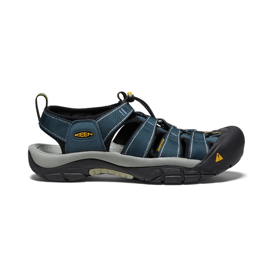 Navy Grey Men Keen Newport H2 Sandals | SGY622UE