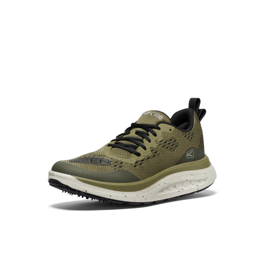 Olive Black Men Keen WK400 Walking Shoes | WPP3413QZ