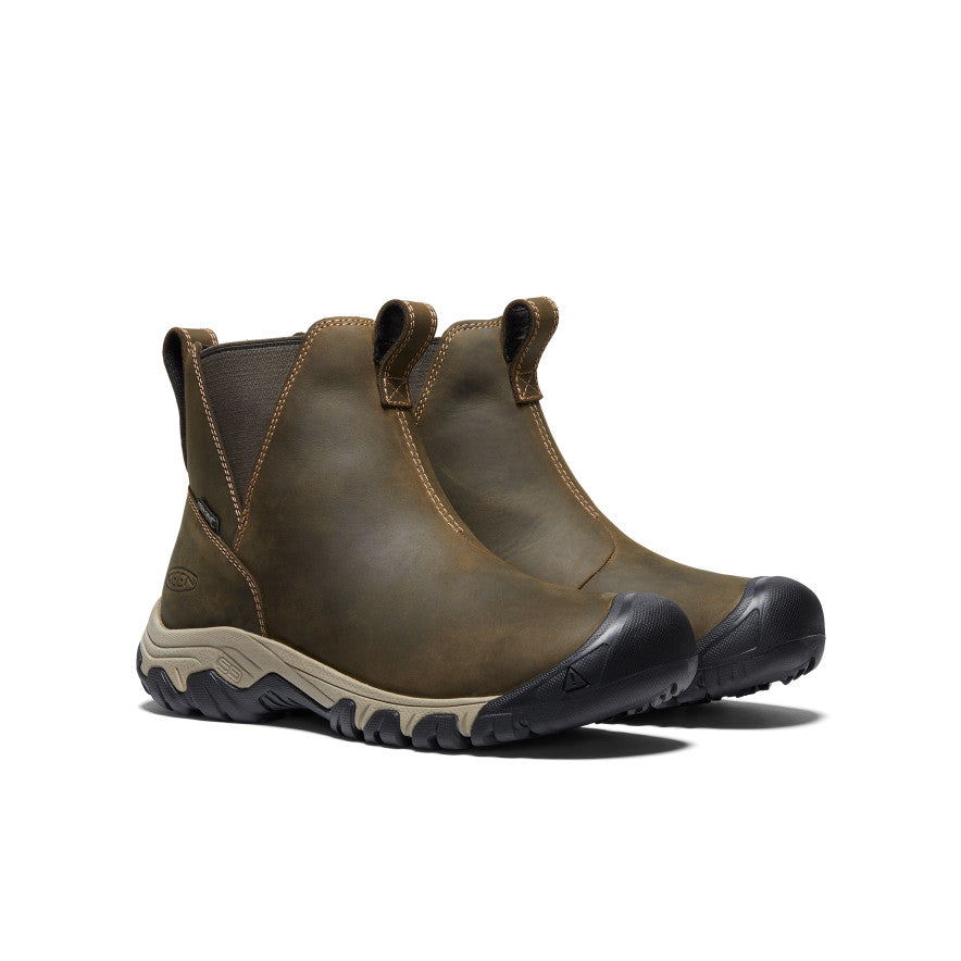 Olive Women Keen Greta Waterproof Chelsea Boots | ZXL5718EN