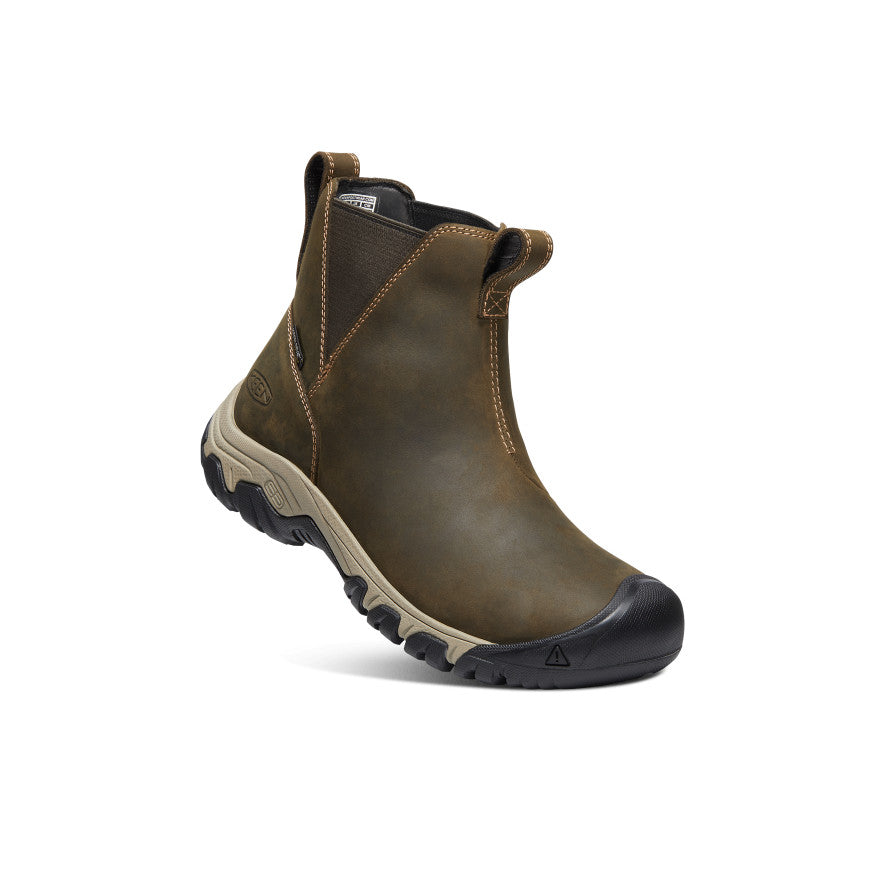 Olive Women Keen Greta Waterproof Chelsea Boots | ZXL5718EN