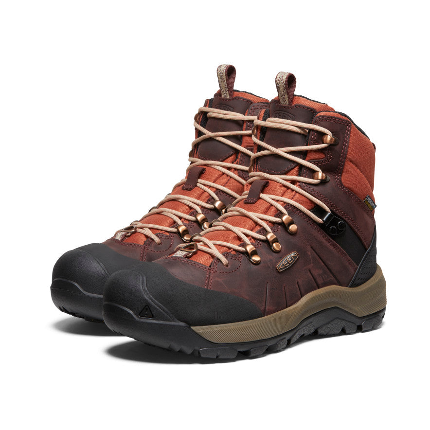 Orange Black Women Keen Revel IV Polar Waterproof Snow Boots | YSC2132VW