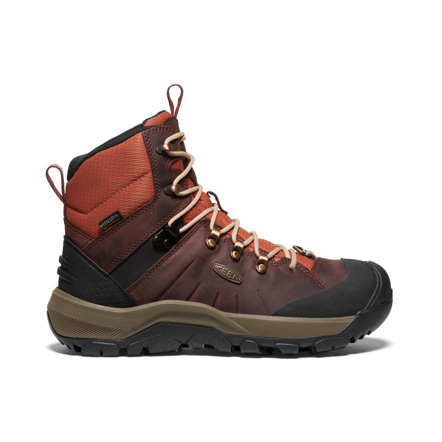 Orange Black Women Keen Revel IV Polar Waterproof Snow Boots | YSC2132VW