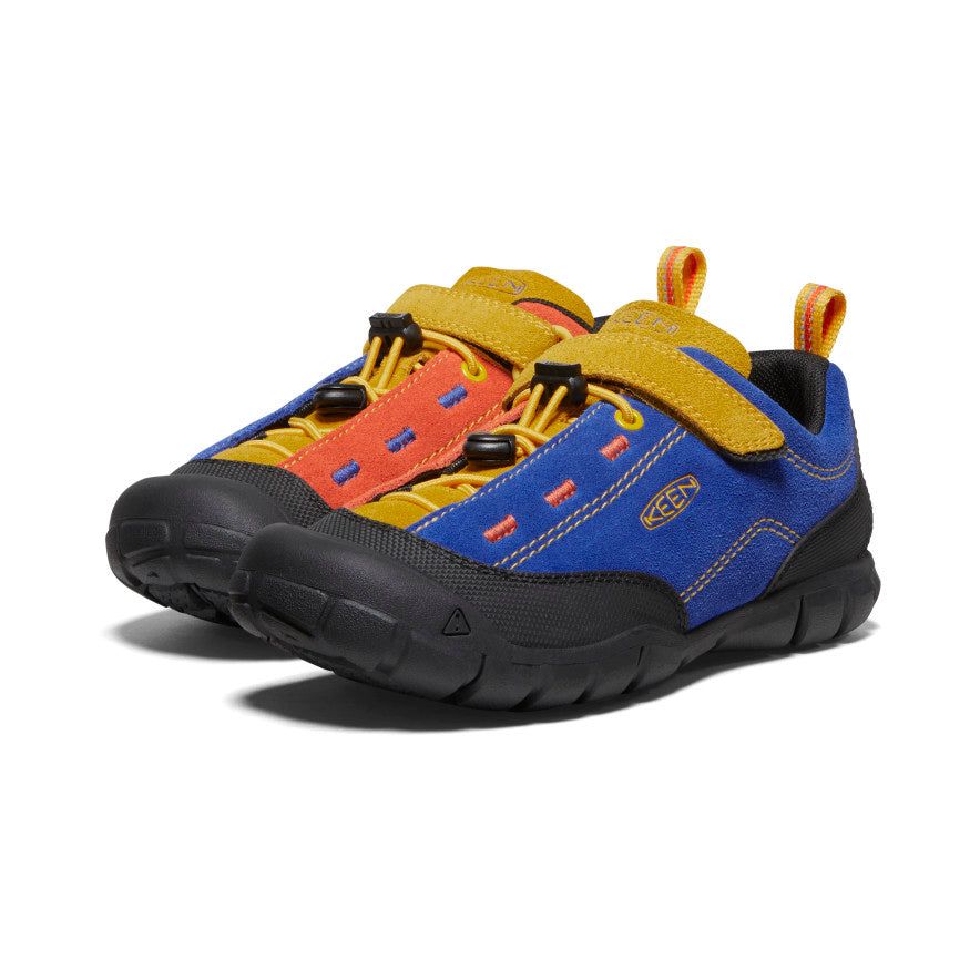 Orange Blue Yellow Big Kids' Keen Jasper II Sneakers | PEI134IP