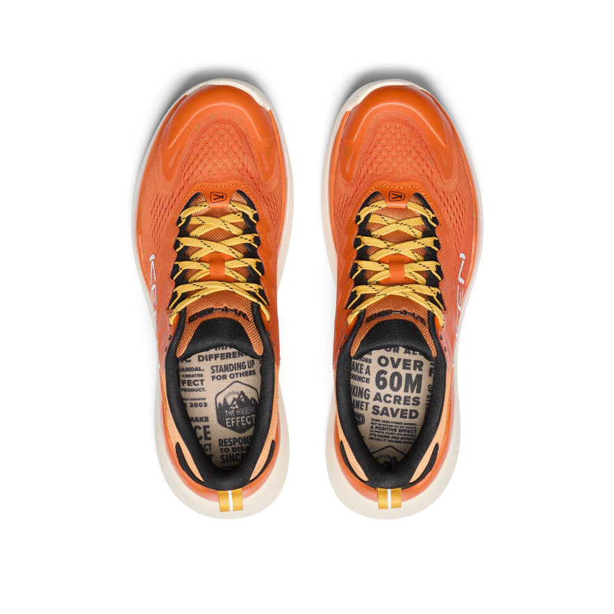 Orange Gold Brown Men Keen WK450 Walking Shoes | GTA8080AX