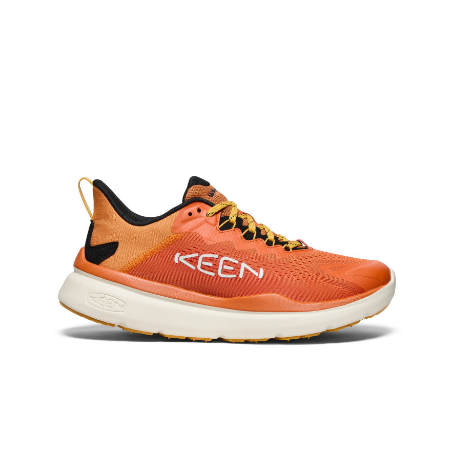 Orange Gold Brown Men Keen WK450 Walking Shoes | GTA8080AX