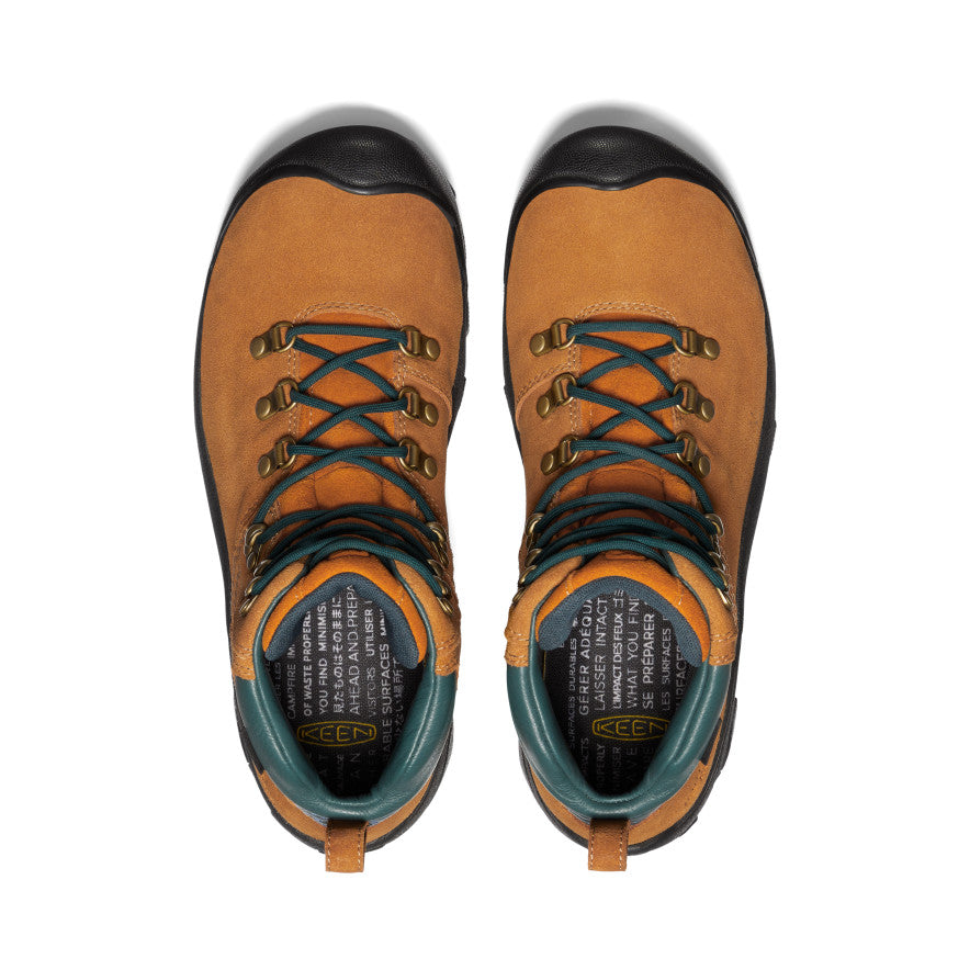 Orange Men Keen Pyrenees Waterproof x Leave No Trace Work Boots | VSN3331OE