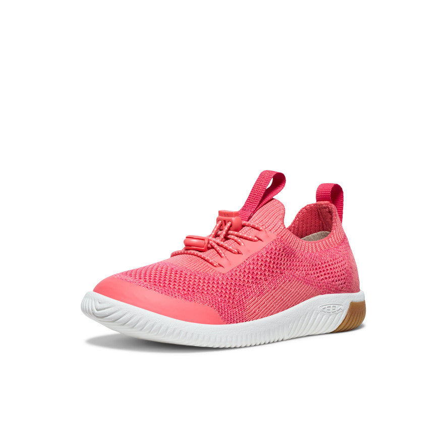 Pink White Kids' Keen KNX Knit Sneakers | MBB933ND