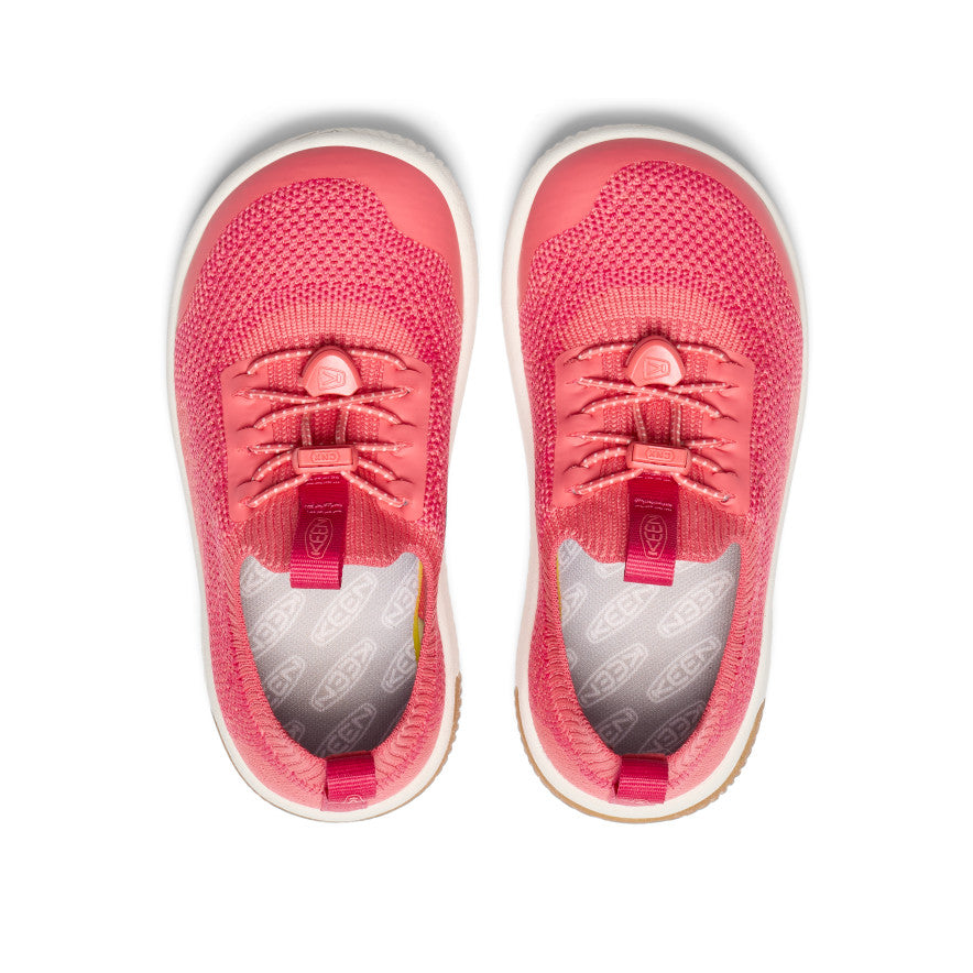 Pink White Kids' Keen KNX Knit Sneakers | MBB933ND