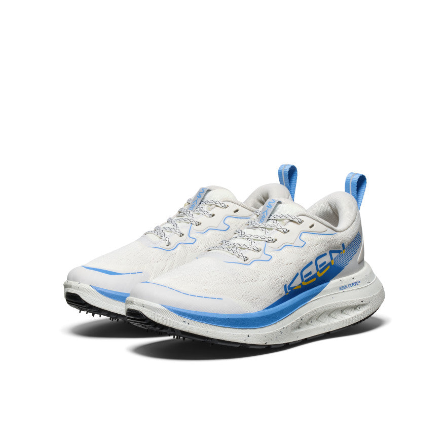 White Blue Women Keen WK400 II Walking Shoes | MNU2239MK